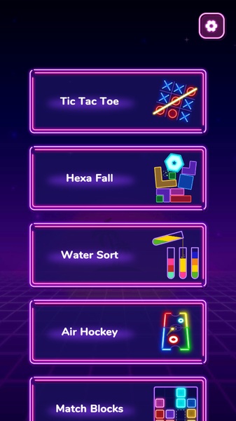 Glow Tic Tac Toe::Appstore for Android