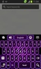 GO Keyboard Themes Purple Neon screenshot 6