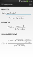 Derivatives for Android 3