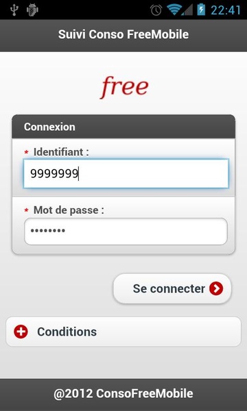 ConsoFreeMobile - Preview 3