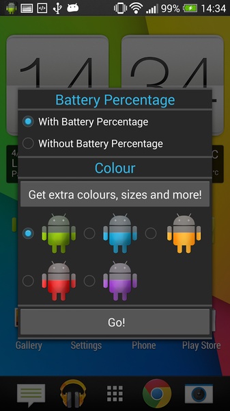 Android Battery Widget - Preview 4