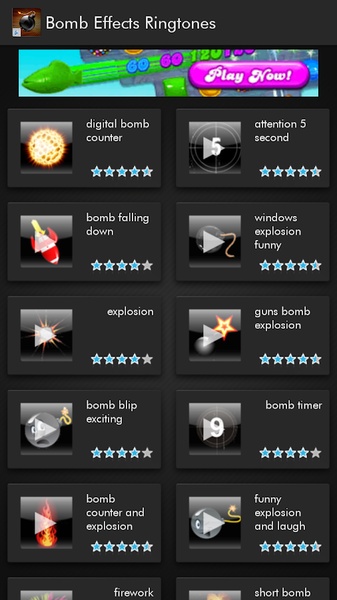 Bomb Effects Ringtones - Preview 2