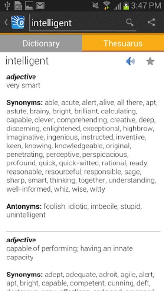 Dictionary.com - Preview 4