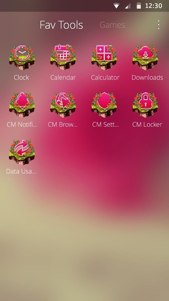 CM Launcher Roses - Preview 1