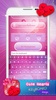 Cute Hearts Keyboard Design screenshot 4