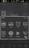 Black board Go Launcher EX screenshot 2