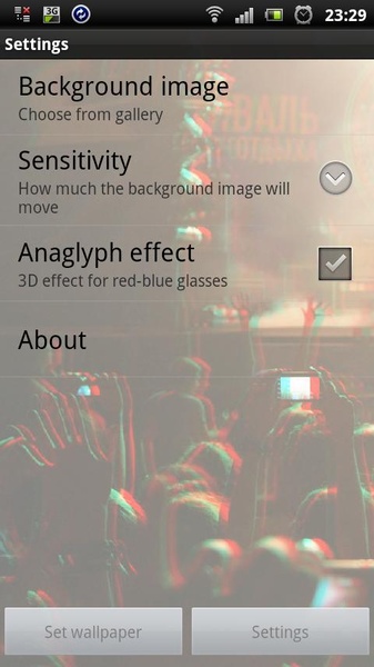 3D Layer Live Wallpaper - Preview 1