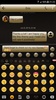 SMS Messages Gloss GoldBlack screenshot 3