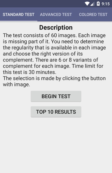 Raven IQ Test - Preview 3