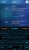 TouchPal SkinPack Blue Light screenshot 2