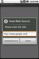 View Web Source screenshot 1