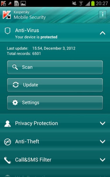 Kaspersky deals mobile antivirus