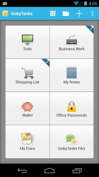 Goby Tasks - Preview 8