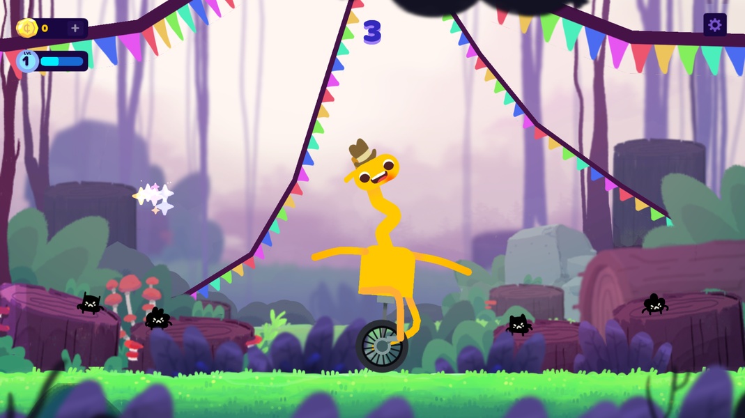 Unicycle Giraffe - Preview 3