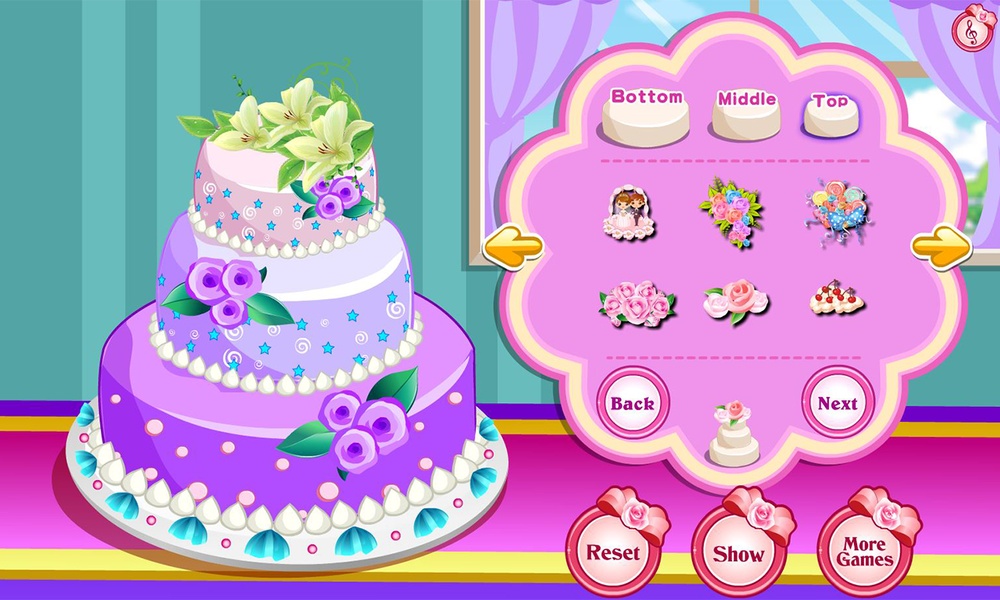 Rose Wedding Cake Game - Preview 4