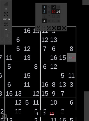 Sudoku 16 Screenshot