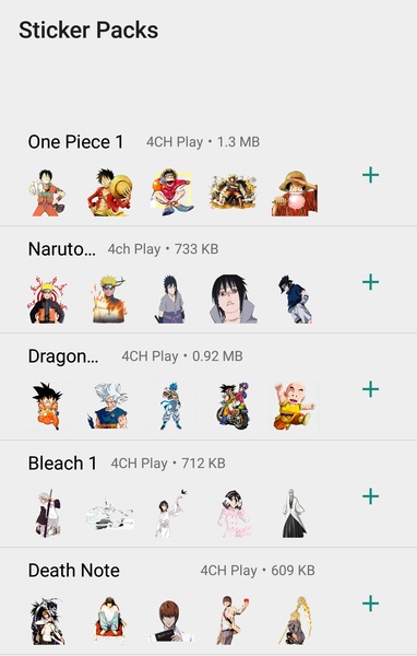 Anime Stickers - WAStickerApps - Preview 9