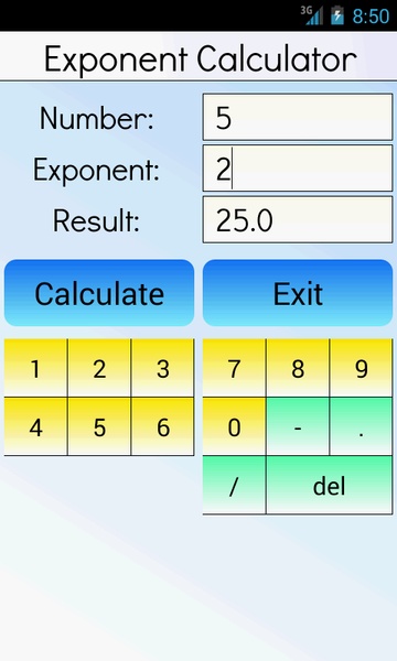 Exponent Calculator - Preview 4