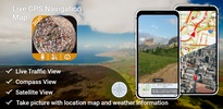 Live GPS Earth Camera Maps, Traffic & Navigation screenshot 3