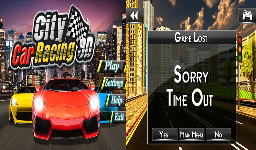 City Car Racing 3D - Preview 1