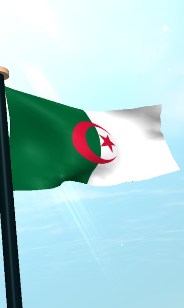 Algeria Flag 3D Free - Preview 12