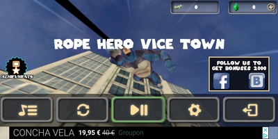 Rope Hero Vice Town screenshot 1