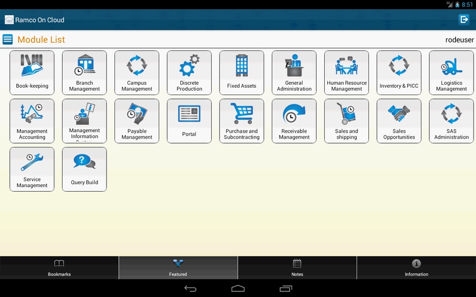 Ramco On Cloud - Preview 8