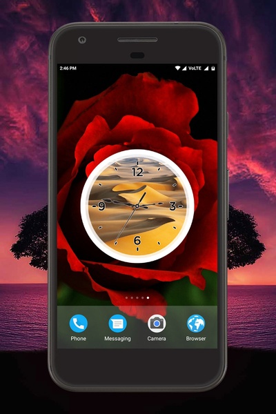 Beauty Clock Live Wallpaper - Preview 3