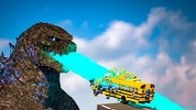 Blocky 3D Car Demolition Derby screenshot 1