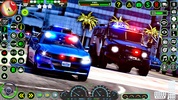 Rear Police Car Chase Game 3D screenshot 4