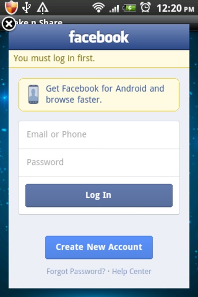 Shake n Share - Preview 1