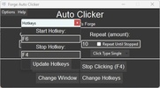 Forge Auto Clicker screenshot 4