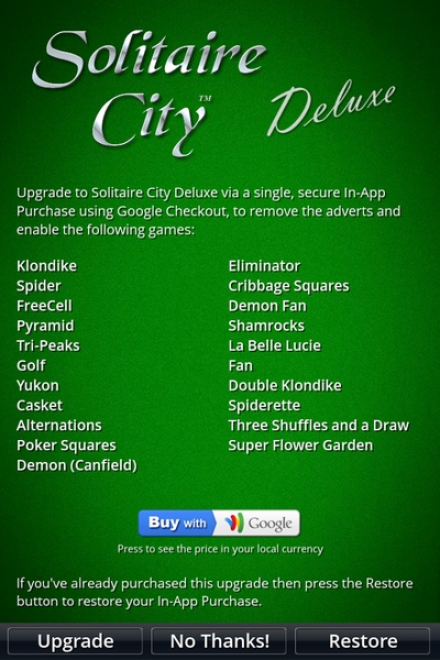 Solitaire City - Preview 1