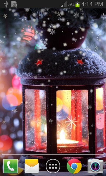 Christmas Snow live wallpaper - Preview 3