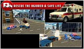 City Ambulance Rescue Drive 3d screenshot 2
