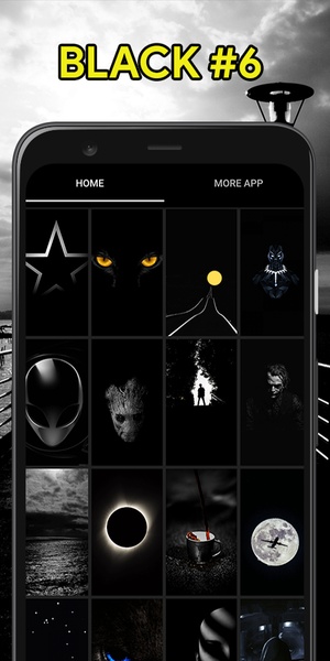 BLACKN - Black Wallpaper HD - Preview 6