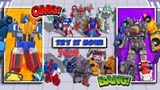 Superhero Robot Merge Master screenshot 8