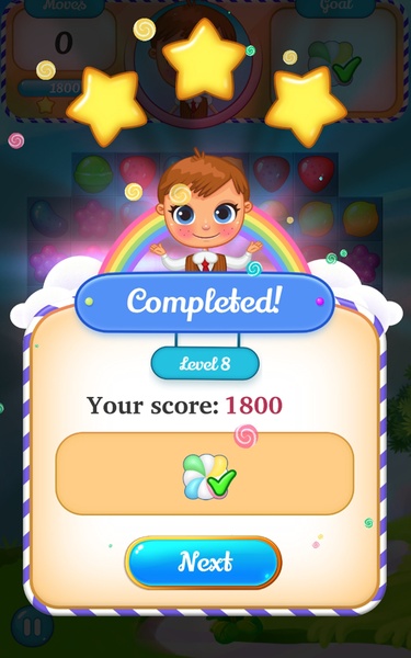 Sweet Day - Candy Match 3 Games & Free Puzzle Game - Preview 3