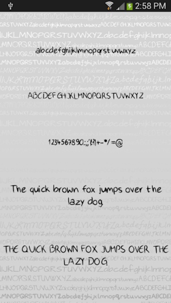 Handwritten 3 Free Font Theme - Preview 8