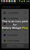 Battery Widget Circle1 Icon Pack screenshot 2