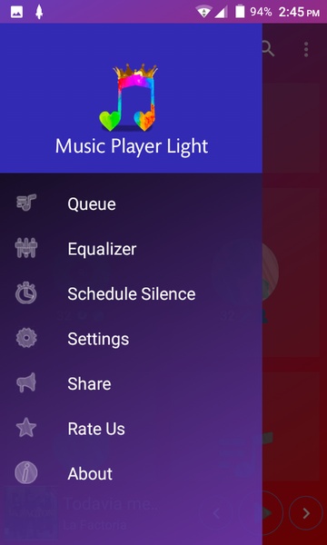 Music Player Light - Preview 8