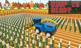 Blocky Plow Farming Harvester screenshot 1