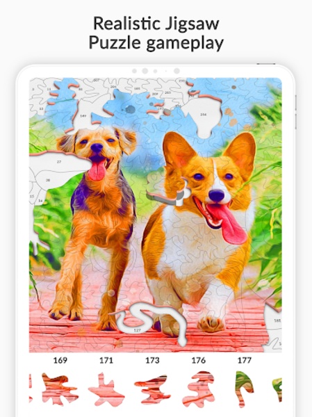 April Jigsaw Puzzle by Numbers - Preview 3