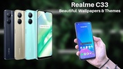 Realme C33 Wallpaper & Theme screenshot 1