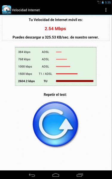 Velocidad de Internet - Preview 2