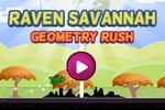 Raven Savannah Geometry Rush screenshot 4