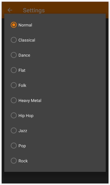 Simple Music Player - Preview 2