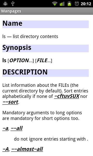 Manpages - Preview 1