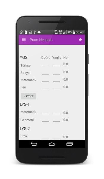 BireBir YGS LYS Hesaplama - Preview 5