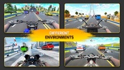 Traffic Rider Moto Bike Racing screenshot 2